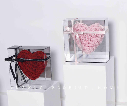 怦然心动52朵玫瑰永生花花盒 商品图2