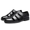 强人际华3515复古老三条包头商务休闲皮凉鞋男士镂空皮鞋 商品缩略图4