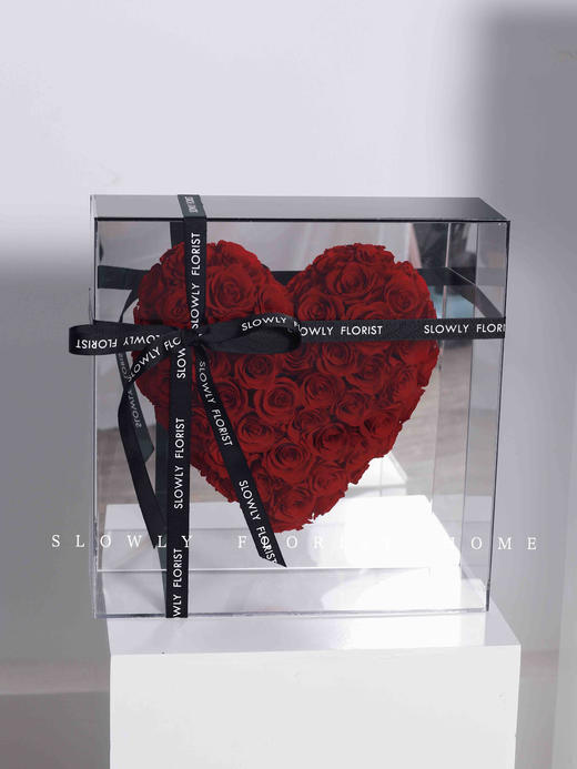 怦然心动52朵玫瑰永生花花盒 商品图4