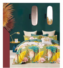 夏凉舒爽纯棉面料四件套