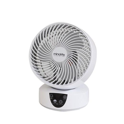 日本minolife空气循环电风扇家用办公宿舍智能遥控静音摇头小风扇 商品图4