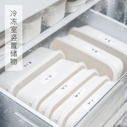 YAMADA日本保鲜盒婴儿宝宝辅食盒ins饭盒塑料带盖冰箱收纳盒 商品图2
