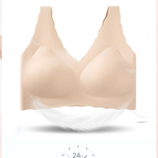 【现货】【118元2件】明星同款Ubras无痕V领背心内衣无钢圈运动薄款眼眠文胸S212270149（贴身商品不退不换） 商品图1