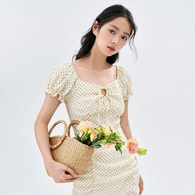 西遇衬衫女夏薄款2021新款设计感小众泡泡袖法式小众上衣11010718