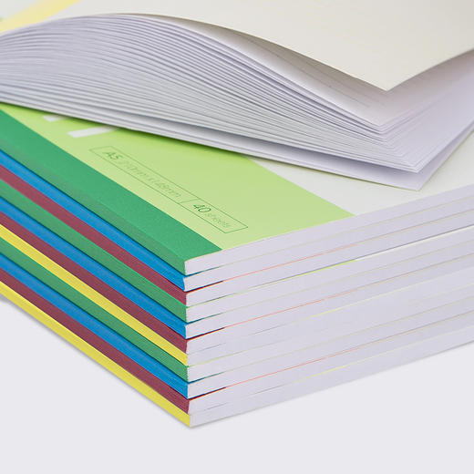 得力7651办公无线装订本(混)-40张-A5 商品图1