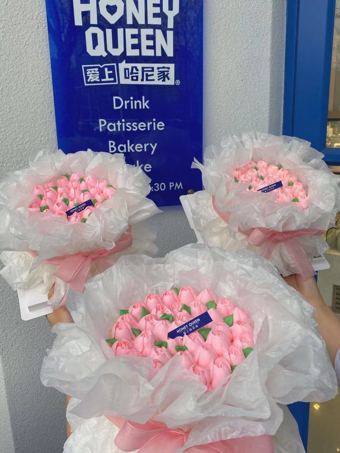 奶油花束蛋糕款