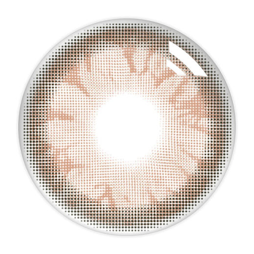 谐美 年抛   西柚初露 （棕 14.0 最高1000度） 商品图1