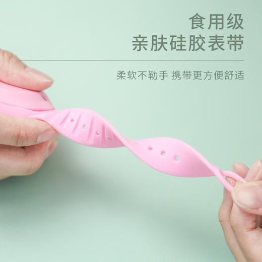 【儿童mini手表风扇】夏季清凉腕表迷你风扇 USB迷你充电折叠风扇 商品图2