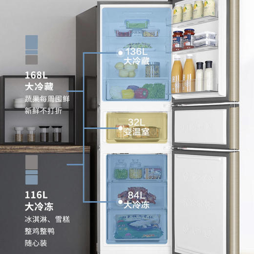 海尔（Haier）冰箱BCD-252WXPS 商品图7