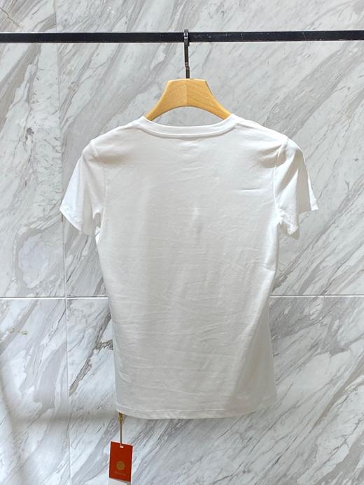 女士V领纯棉T恤 商品图7