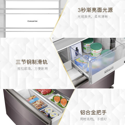 卡萨帝(casarte)冰箱bcd-559wdcpu1 商品图9