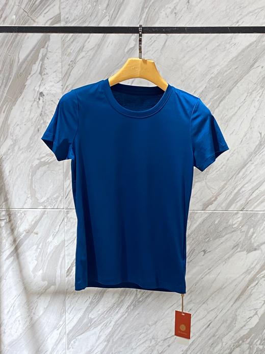 女士圆领纯棉T恤 商品图4