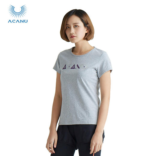 ACANU阿肯诺/女式短袖T恤 ACA22022 商品图4