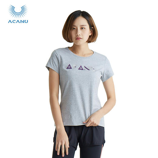 ACANU阿肯诺/女式短袖T恤 ACA22022 商品图3