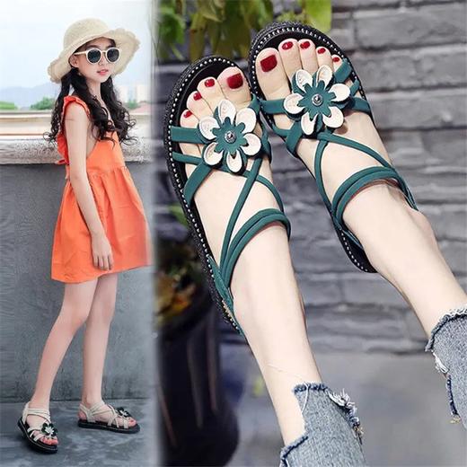 TZW-新款时尚夏季中大童儿童女孩凉鞋网红 商品图5