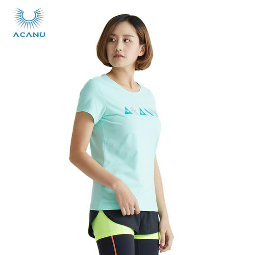 ACANU阿肯诺/女式短袖T恤 ACA22022 商品图1