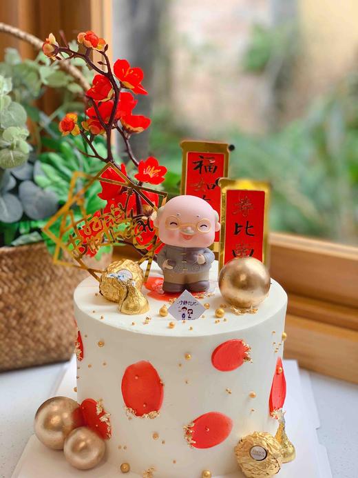 寿公奶油蛋糕 下单前请仔细阅读商品详情 商品图1