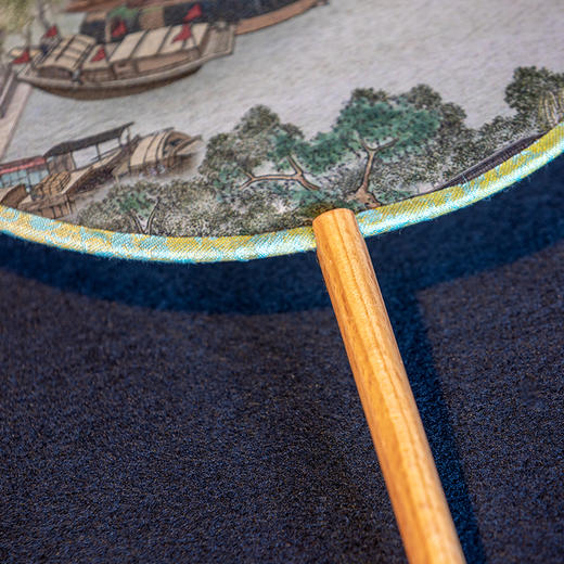 乌镇地图系列复古团扇 商品图1