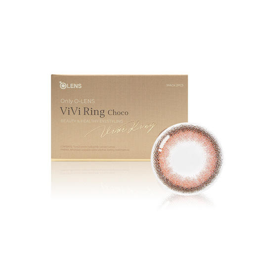 Olens月抛·小鹿棕&小鹿巧&小鹿粉·viviring系列·14.0mm小直径 月抛 商品图12
