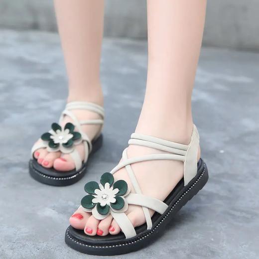 TZW-新款时尚夏季中大童儿童女孩凉鞋网红 商品图0