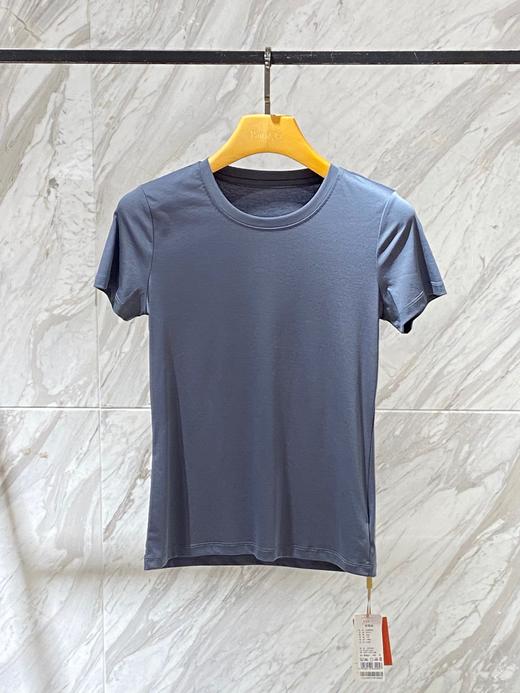 女士圆领纯棉T恤 商品图3