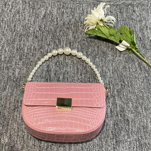 西村名物2021新潮珍珠链条包洋气单肩斜挎包X31CA34311 商品图2