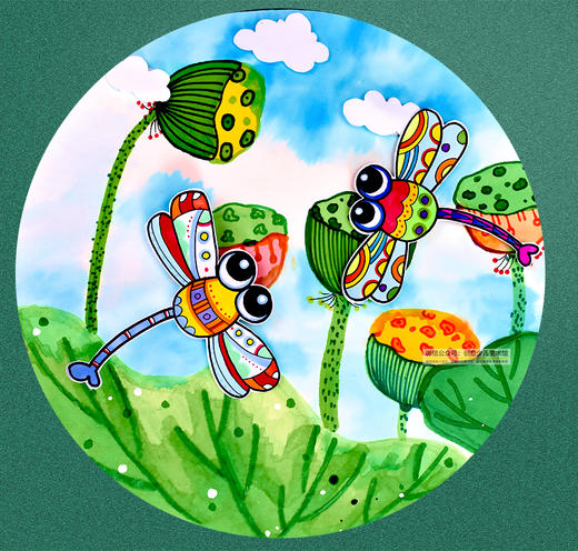 《夏日蜻蜓》【自动发货：下单后，点击手机短信中收到的链接，即可获取文件下载的链接；如有任何问题，可添加客服微信hm33268获得帮助】
 商品图0