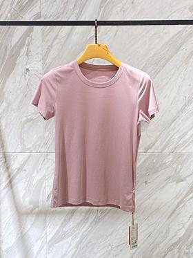 女士圆领纯棉T恤