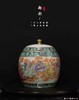 余志强：粉彩十八罗汉茶叶罐 商品缩略图0