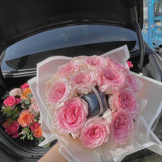 求婚鲜花定制 惊喜后备箱 商品图1