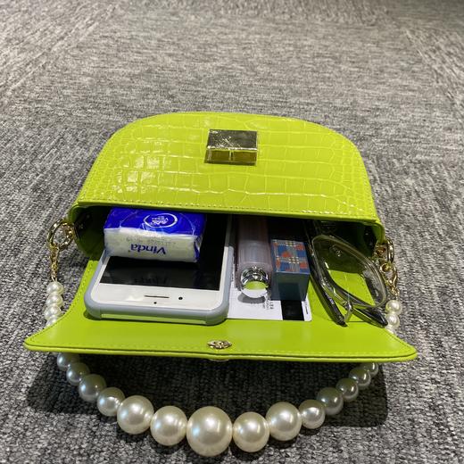 西村名物2021新潮珍珠链条包洋气单肩斜挎包X31CA34311 商品图4