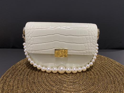 西村名物2021新潮珍珠链条包洋气单肩斜挎包X31CA34311 商品图1