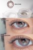 Peachcon蒙娜灰 14.0mm 韩产进口硅水凝胶 年抛 商品缩略图0