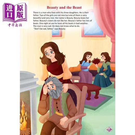 Global ELT Fairy Tales Beauty and the Beast A1 Movers 经典童话故事 美女与野兽 儿童绘本 分级阅读 7-12岁 商品图1
