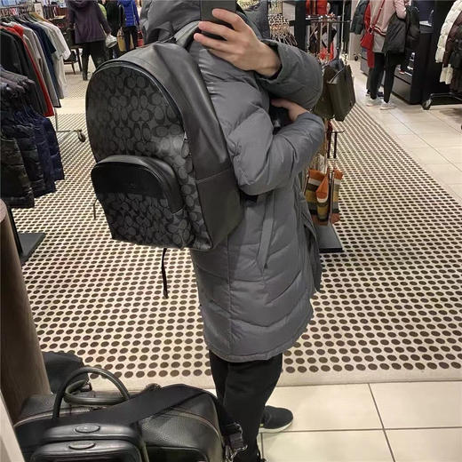 供天猫国际，奥特莱斯！蔻家印花双肩包 商品图4