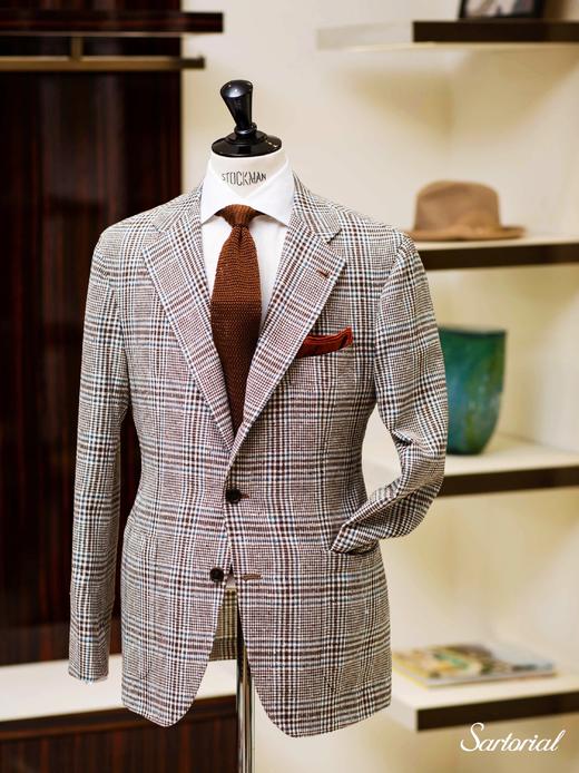 Orazio Luciano Wool Linen Silk Jacket 商品图0