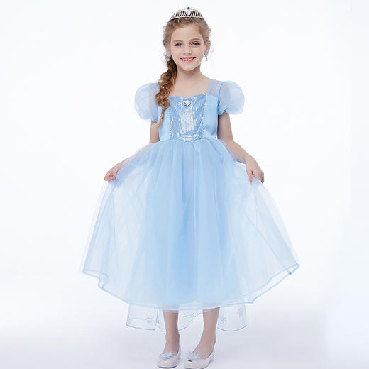 漫威服饰 艾莎女王惊喜礼盒 白雪公主tutu裙 钢铁侠 美国队长 蜘蛛侠衣服（不包含眼镜、头套、盾牌等配饰） 商品图2