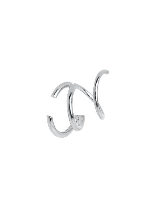 北京仓｜MARIA BLACK-Bell Twirl-旋转 耳环（银色 单只）［丹麦设计师］ 商品图2