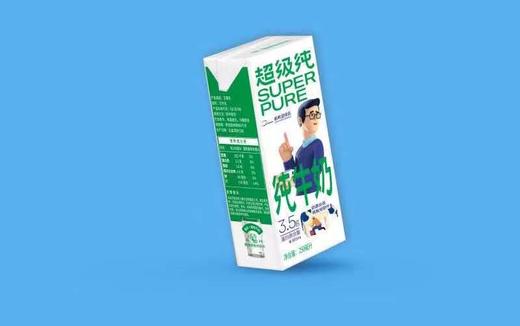 新希望超级纯纯牛奶250ml*12 商品图1