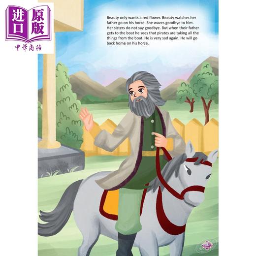 Global ELT Fairy Tales Beauty and the Beast A1 Movers 经典童话故事 美女与野兽 儿童绘本 分级阅读 7-12岁 商品图3