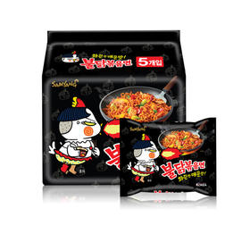 三养超辣鸡肉味拌面  140g*5包