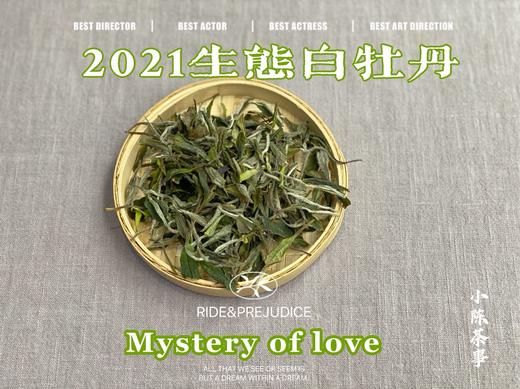 鹊桥仙的升级版，2021有机白牡丹来了，香气如千层糕一般，卷卷而来（50克罐装） 商品图6