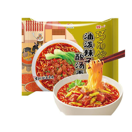 巧面馆油泼辣子酸汤面  116g 商品图0