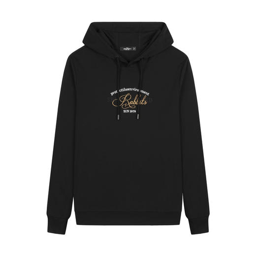 【特价】柒牌男装卫衣时尚潮流青年刺绣连帽长袖上衣休闲透气男士百搭卫衣	120W70070 商品图4