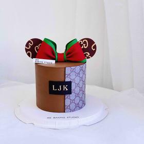 gucci | 半翻糖奶油蛋糕