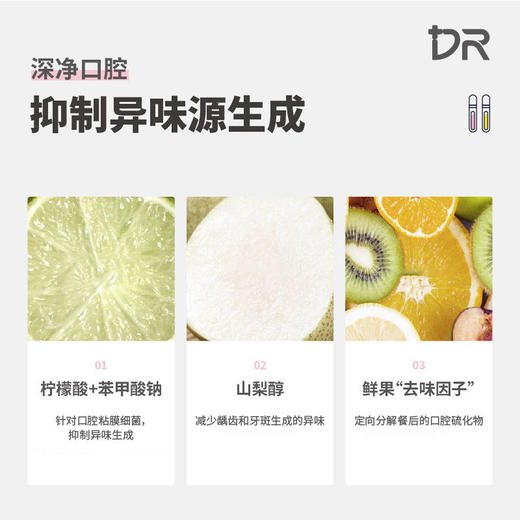 【口臭克星快速净味】DR.ROTUS清新口腔喷雾随身携带清新口气水蜜桃凤梨味 商品图2
