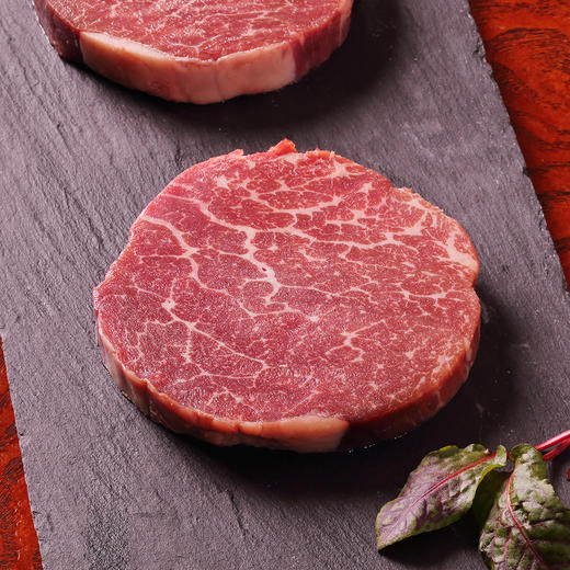 【冷冻】国产有机天莱香牛牛肉安格斯菲力牛排150g*5盒 商品图2