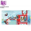 【中商原版】Lego Fire Station 乐高消防站 生活系列 机关操作书 英文原版 进口图书 儿童绘本 推拉活动玩具书纸板书 0-3岁 商品缩略图1