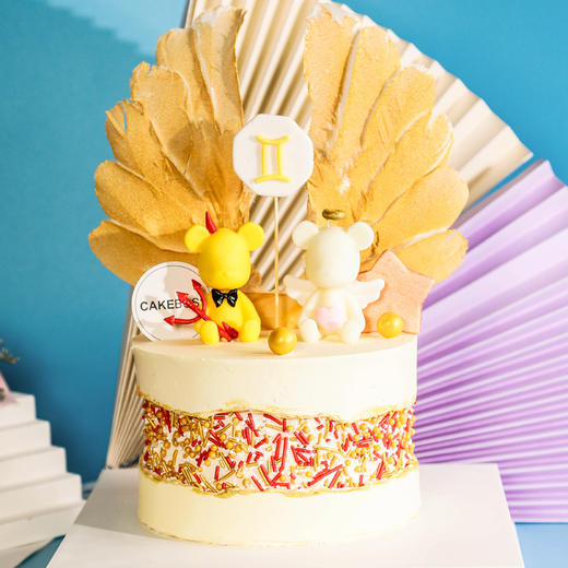 双子座乳酪芝士生日蛋糕 Cakeboss蛋糕老板