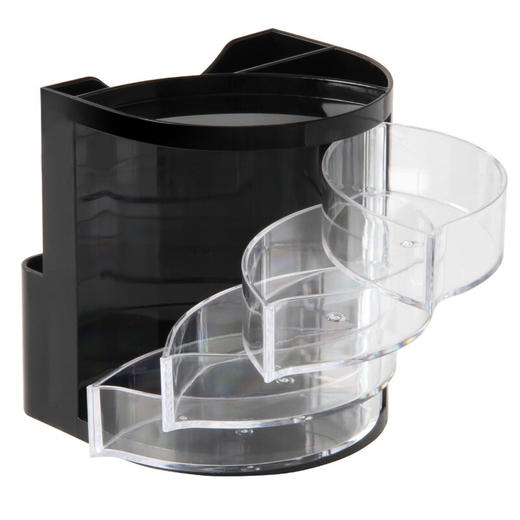 得力9133多功能笔筒(黑) 商品图0